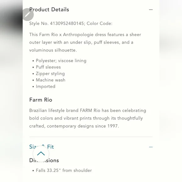 Farm Rio Dress - Picture 11 of 13